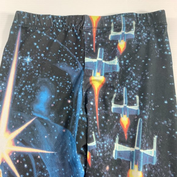 Mighty Fine Womens Leggings Size Medium Star Wars Princess Leia Luke Yoga - Picture 4 of 6